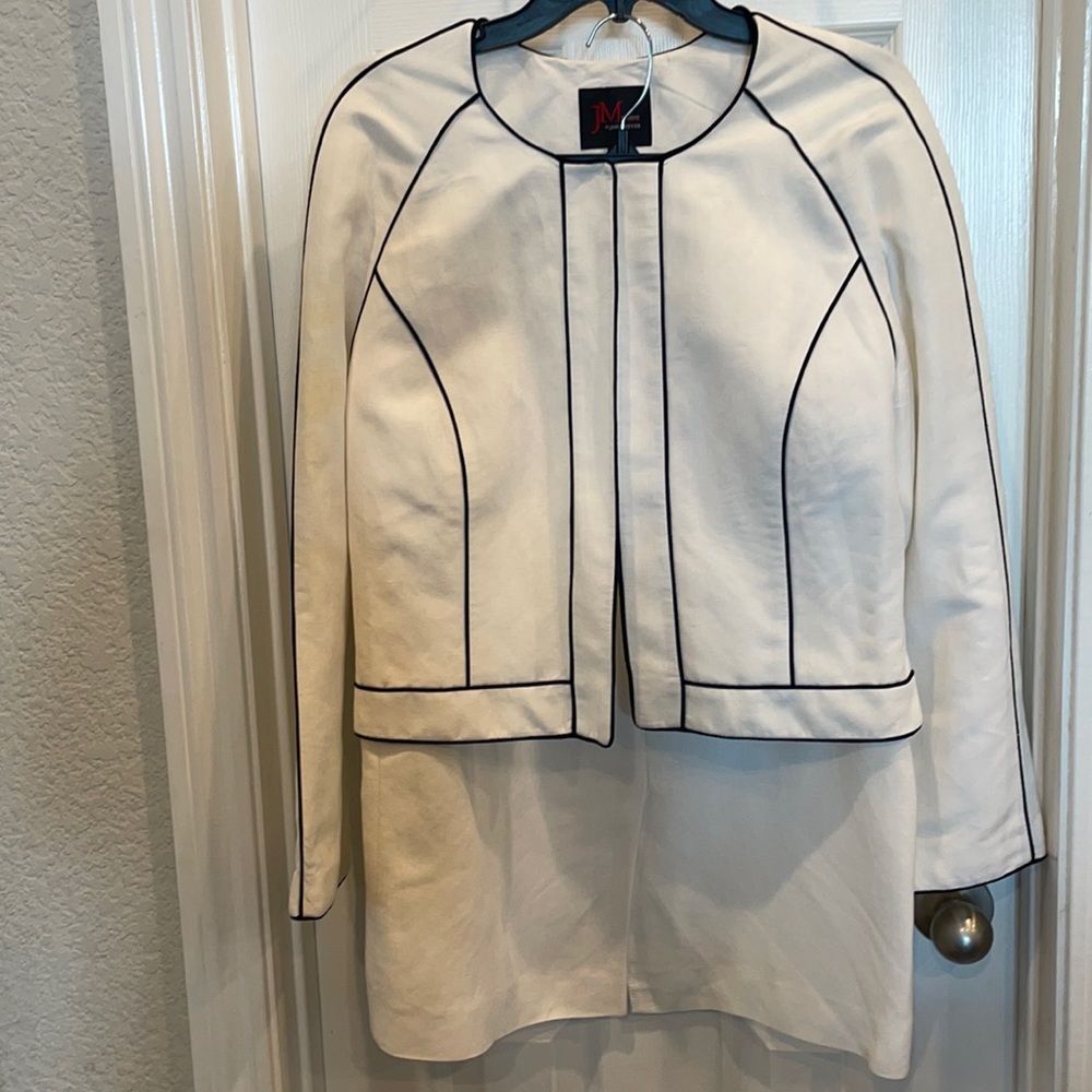 Women’s Black & White Suit